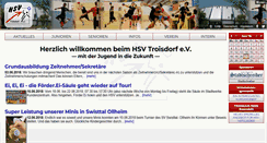 Desktop Screenshot of hsv-troisdorf.de
